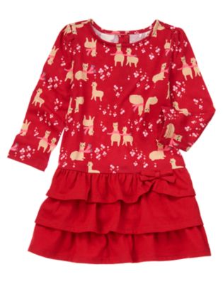crazy 8 christmas dresses 80s Christmas Present Dress Luxie Vintage