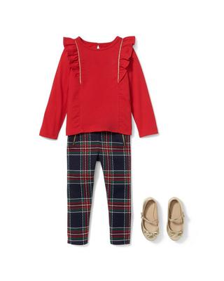 Tenue été Janie And Jack 2009 Summer Celebration Taille 3T - Bleu Marine Et Rouge Rayé, Neuf Sans étiquettes